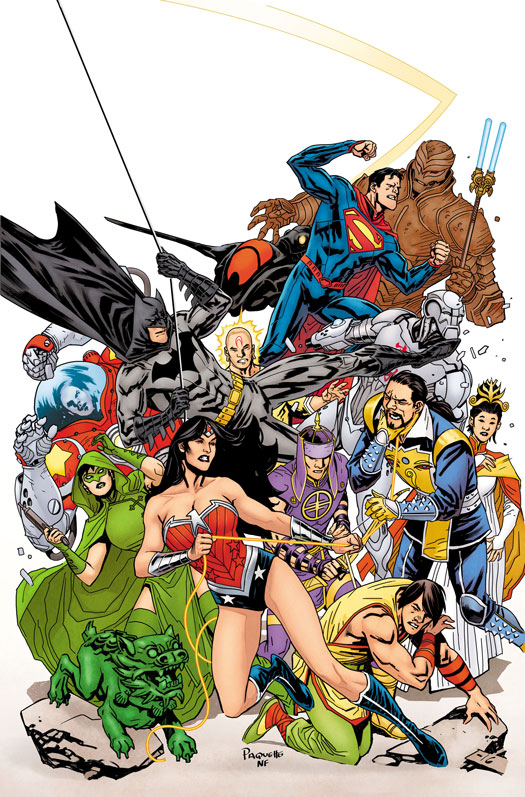 BATMAN/SUPERMAN 32 cover by Yanick Paquette