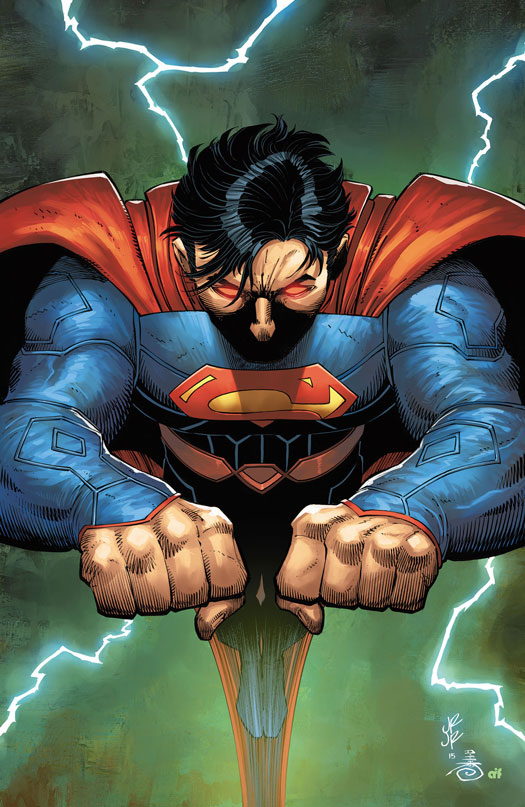 SUPERMAN 51 cover by John Romita Jr. and Klaus Janson