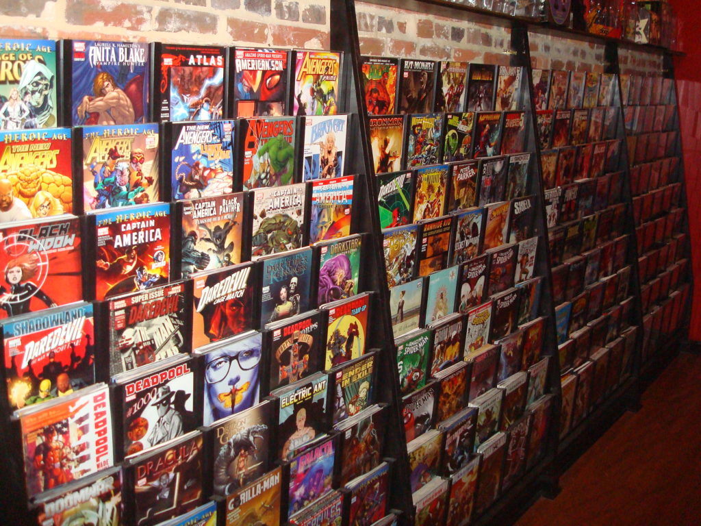 comic book store