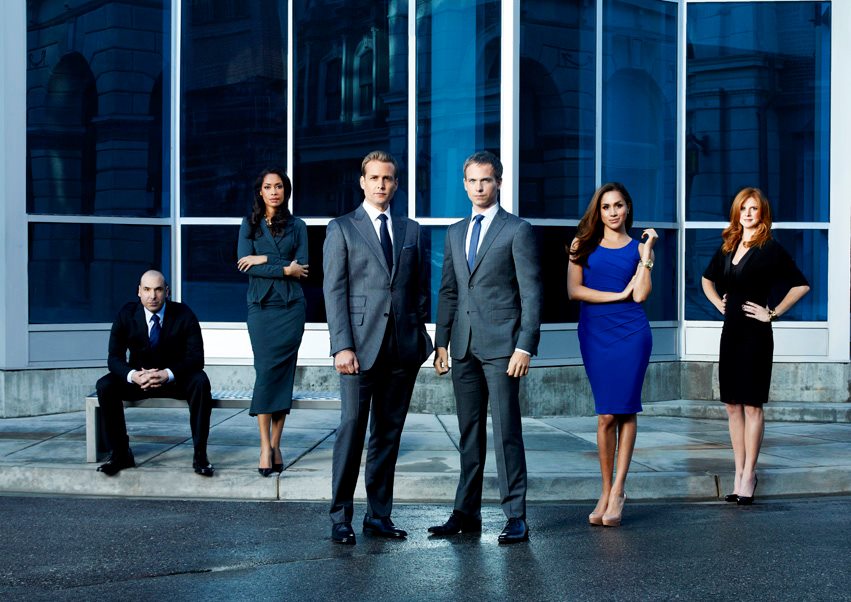 Suits Cast. Courtesy of USA Network.