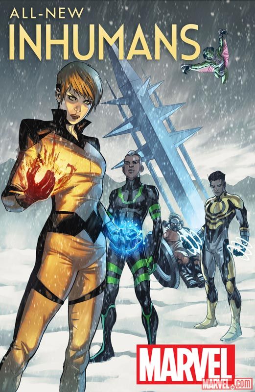 Seriously, the Inhumans titles have made Crystal and Medusa new favorites of mine