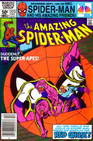 Ok, maybe Amazing Spider-Man #223 was a bit older than I realized...this is what happens when you pull a random number out of your ass...