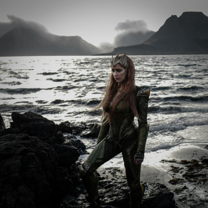 The latest Justice League image begins to reveal the expansive underwater worlds of Atlantis and beyond with a first look at Mera. CREDIT: © 2016 Warner Bros. Entertainment Inc. Zack Snyder / ™ & © DC Comics