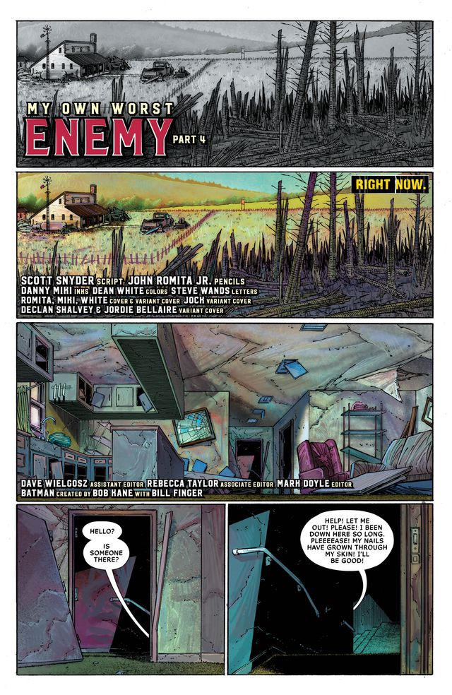 Page 1. Courtesy of DC Comics.