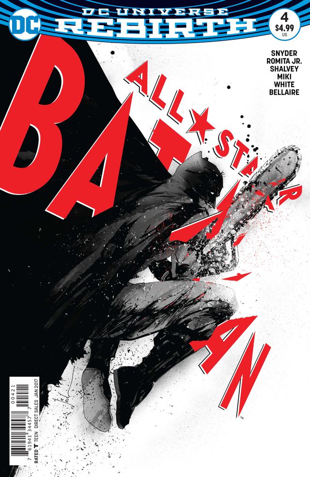 Variant cover by Jock. Courtesy of DC Comics.