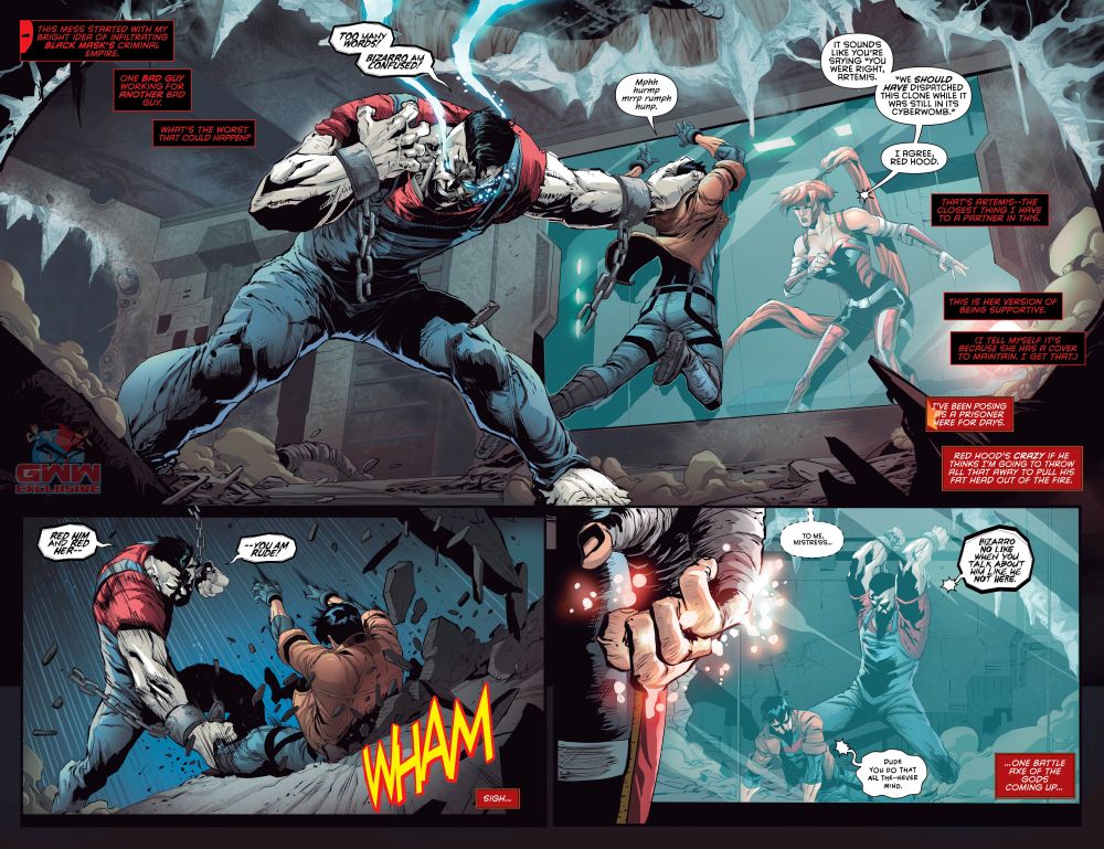 Page 2-3. Courtesy of DC Comics.