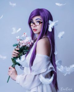 MonsterPoh as Rize Kamishiro from 'Tokyo Ghoul.'