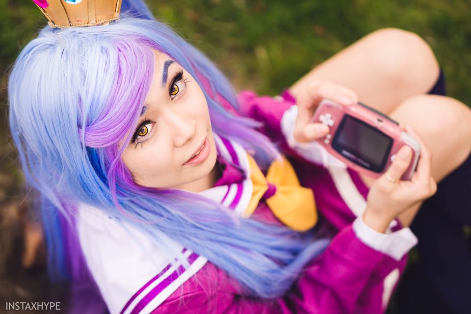 MonsterPoh as Shiro from 'No Game No Life.'