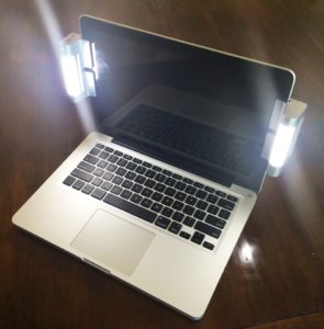 If you're baller enough to afford TWO Chatlights, you can have your own set up like this. Courtesy of Chatlight.