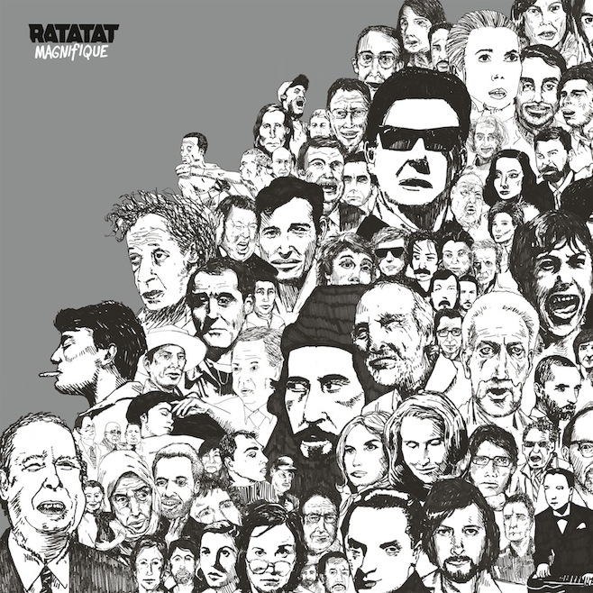 This is the cover art for the album 'Magnifique' by the artist Ratatat.