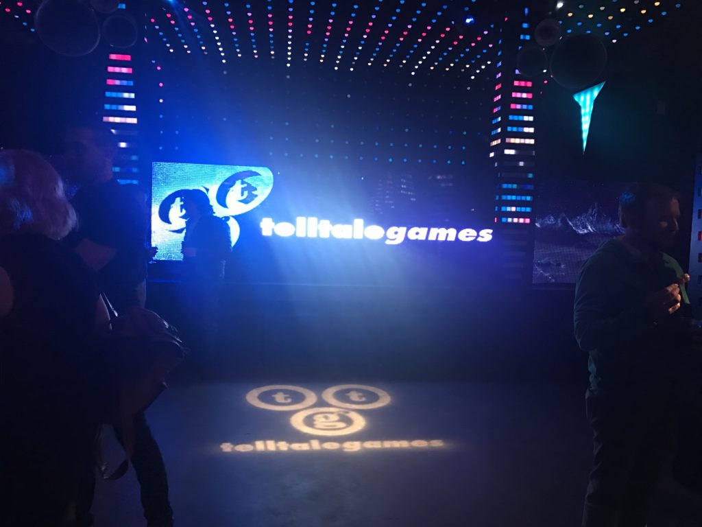 Telltale game party.