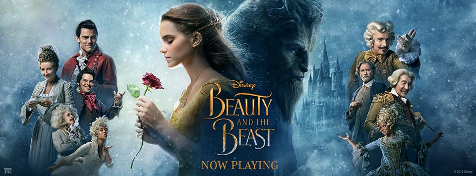 Disney's Beauty and the Beast is now playing.