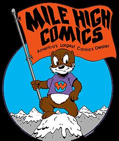 Mile High Comics logo.