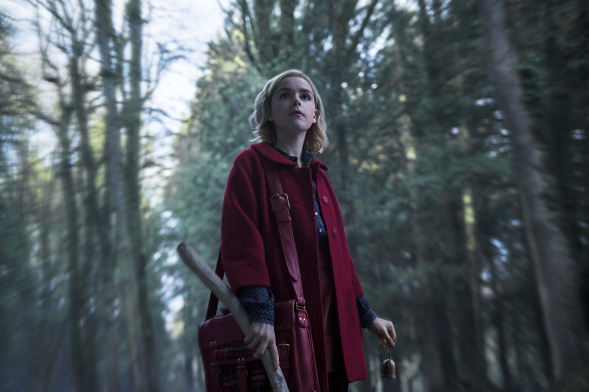Kiernan Shipka as Sabrina Spellman. Photo: Netflix