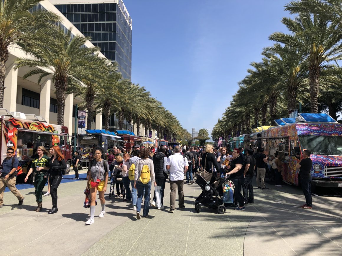 Attendees could choose from an avenue of food trucks. Photo: Danny Pham/dorkaholics.