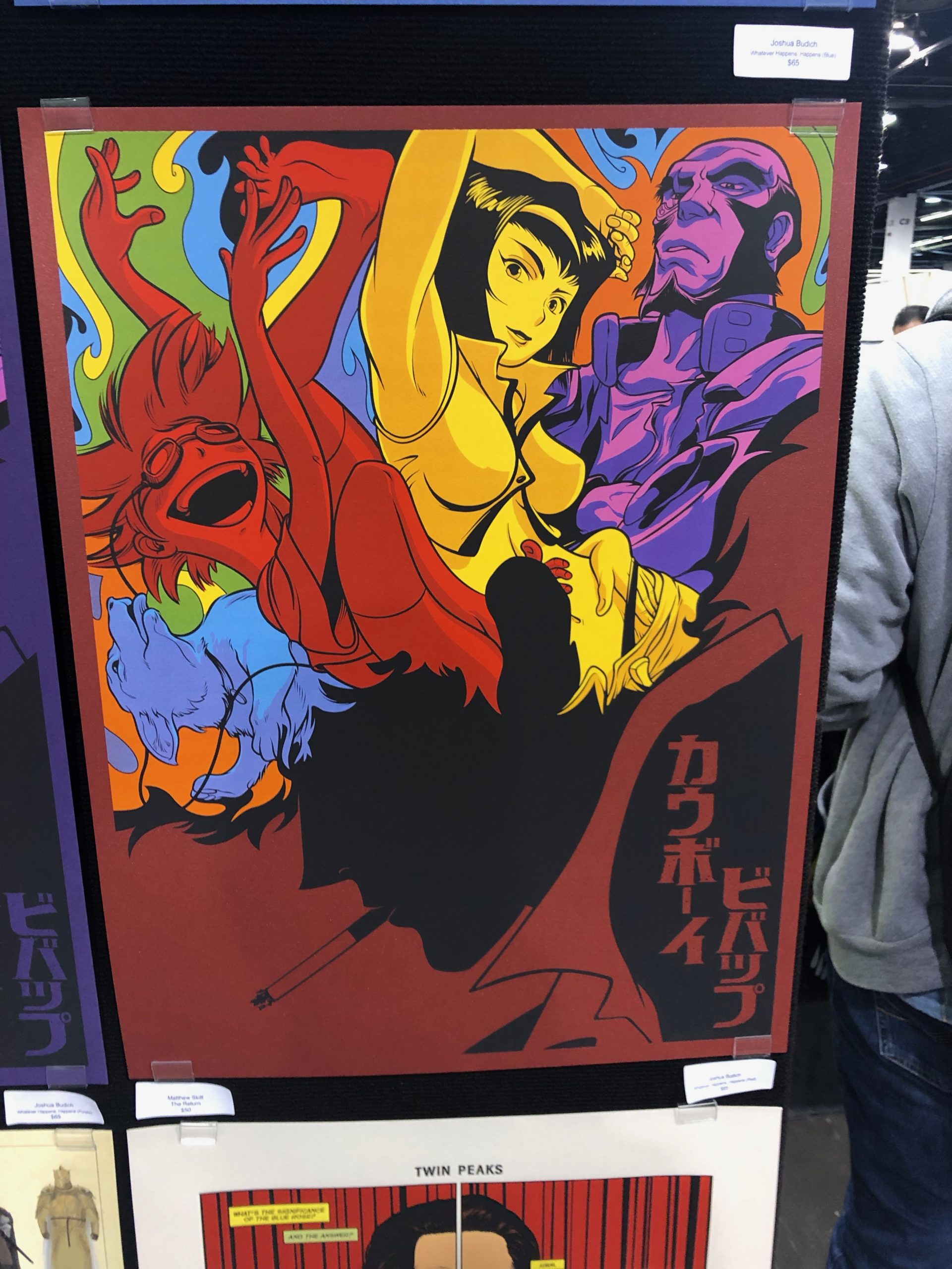 A Cowboy Bebop poster at WonderCon 2019. Photo: Danny Pham/dorkaholics.
