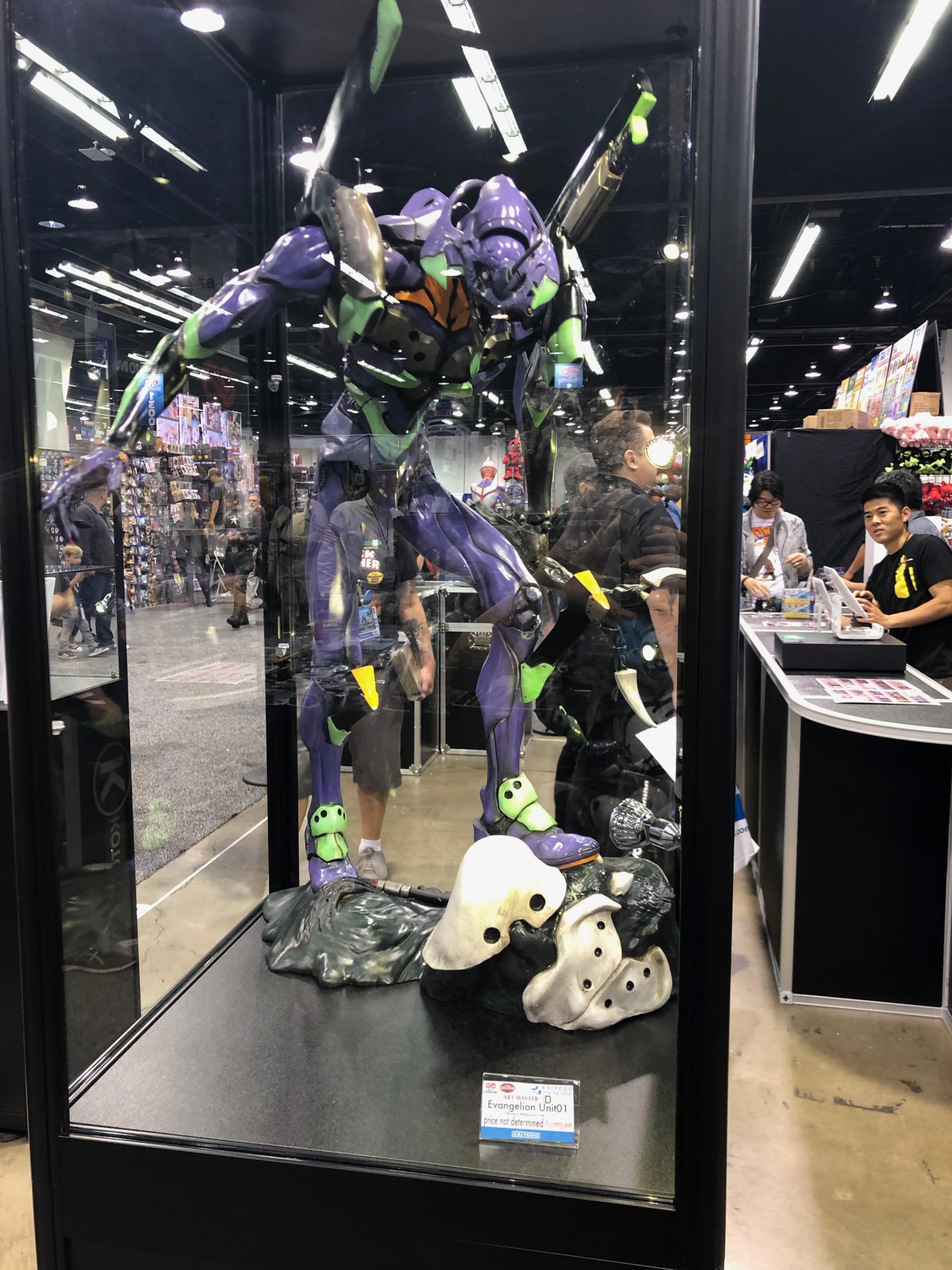 WonderCon-2019-Evangelion An Evangelion statue at WonderCon 2019. Photo: Danny Pham/dorkaholics.