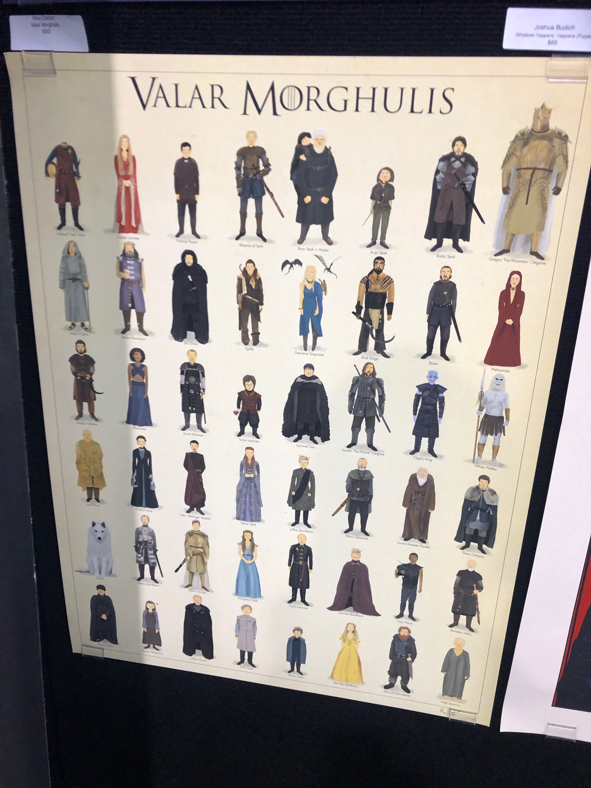 WonderCon-2019-Game-of-Thrones Game of Throne decor at WonderCon 2019. Photo: Danny Pham/dorkaholics.