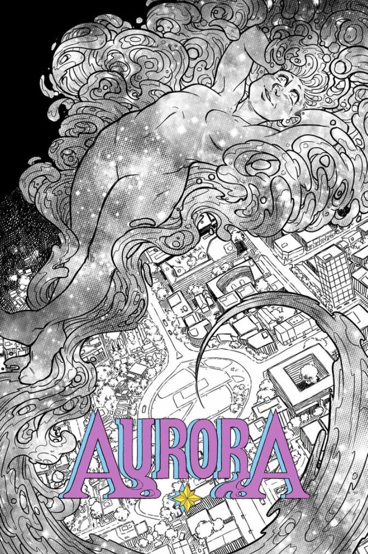 Art for AURORA & THE EAGLE by Emmanuelle Chateauneuf.