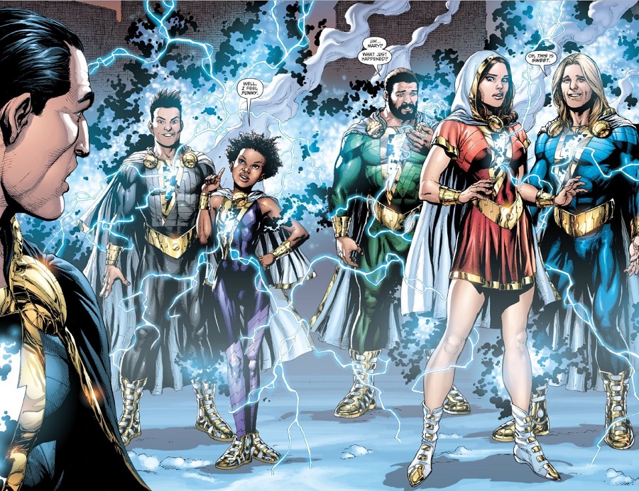 What's a family friendly film without a friendly family? Shazam! Photo: DC Comics