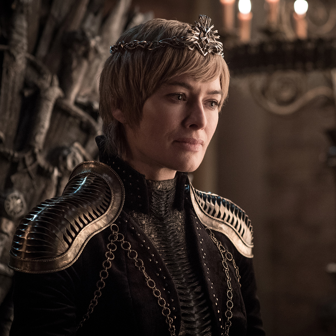 Lena Headey in the season eight premiere of Game of Thrones. Photo: Helen Sloan/HBO
