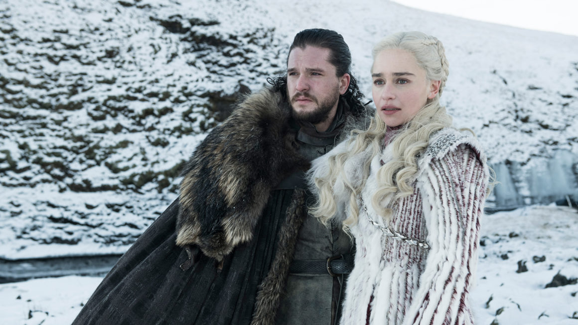 Daenerys Targaryen and Jon Snow’s fates will be revealed in season eight of Game of Thrones. Photo: Helen Sloan/HBO.