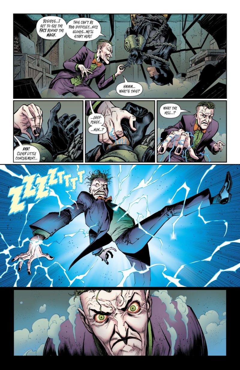 Page 2 of "The Joker in 'If the Suit Fits.'" Photo: DC Comics