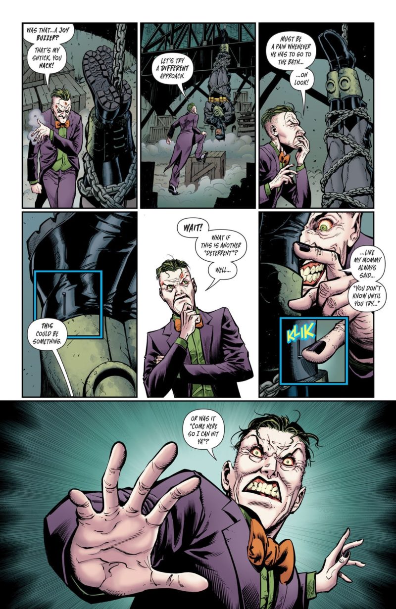 Page 3 of "The Joker in 'If the Suit Fits.'" Photo: DC Comics