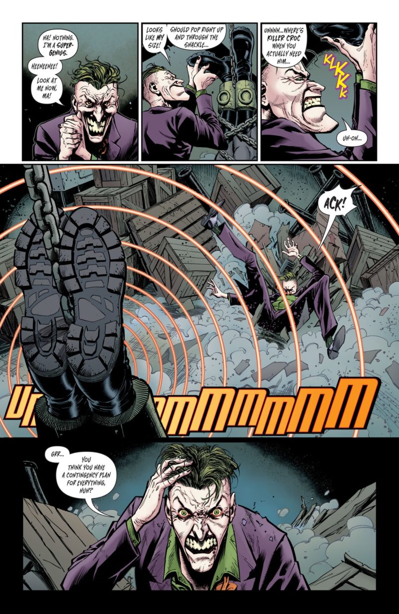 Page 4 of "The Joker in 'If the Suit Fits.'" Photo: DC Comics
