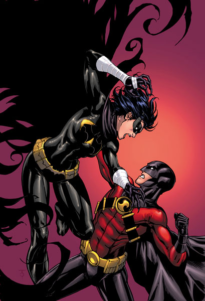 Red Robin 25 Cover Pencils by To, Colours by Brian Buccellato. Photo: DC Comics