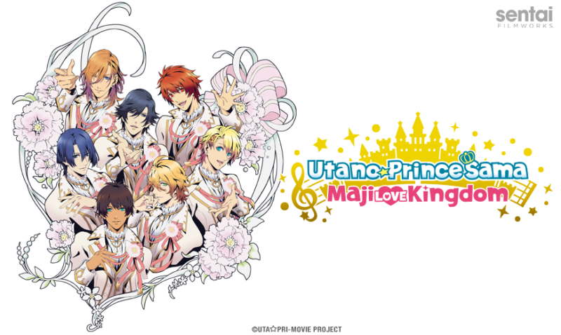Utano☆Princesama Maji LOVE Kingdom brings the idols of ST☆RISH, QUARTET NIGHT and HE☆VENS to the stage, where UtaPri fans will witness their favorite idols in action as they experience a spectacular concert full of their favorite UtaPri songs. The featured pop idols have shared their feelings with countless fans, fostering both love and dreams - and now, in 2019, they finally take to the silver screen! Photo: Sentai Filmworks