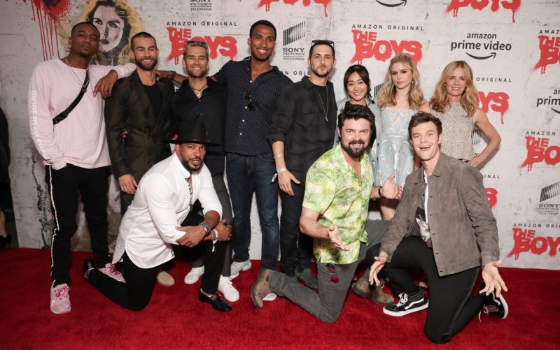Cast members of 'The Boys' at San Diego Comic-Con's Amazon Prime Video Experience. Photo: Amazon Studios