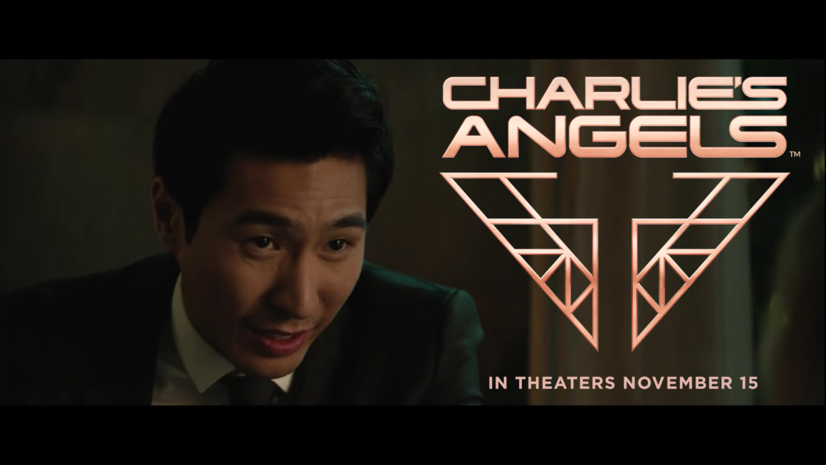 Chris Pang as Jonny Smith in Charlie's Angels. Photo: Sony Pictures