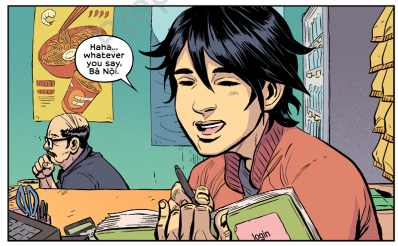 Bà Nội means paternal grandmother in Vietnamese. Photo: DC Comics