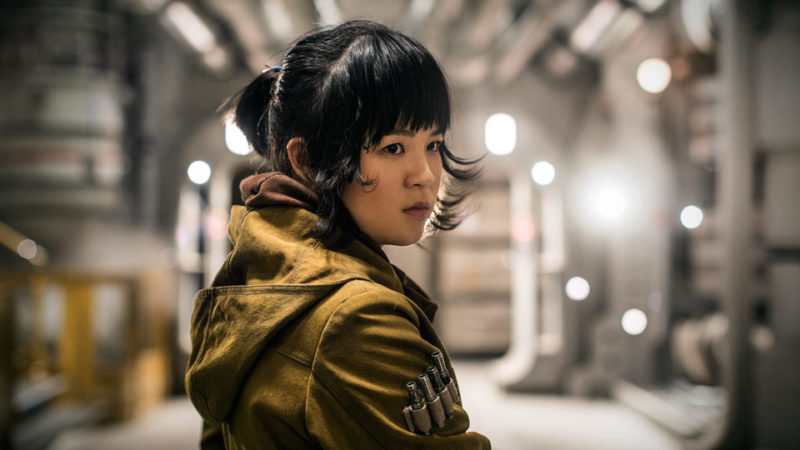 Rose Tico (Kelly Marie Tran) in Star Wars: The Last Jedi. Photo: Lucasfilm Ltd./Walt Disney Studios Motion Pictures