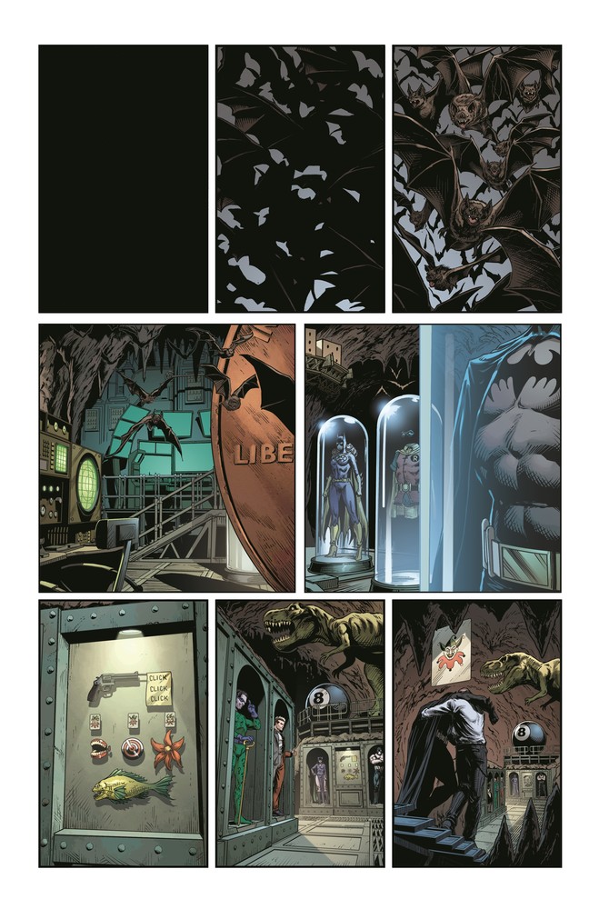 Page 2 of the first issue. Photo: Jason Fabok and Brad Anderson/DC Comics