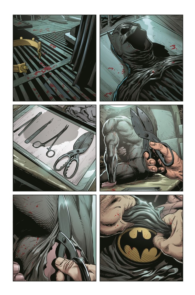 Page 3 of the first issue. Photo: Jason Fabok and Brad Anderson/DC Comics