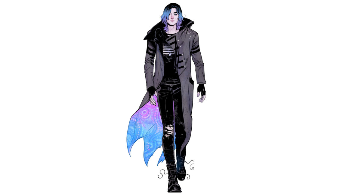 The Dreaming: Waking Hours—Who is Ruin? Character art by Nick Robles.