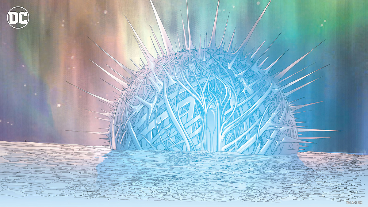 Be the Man of Steel with his Fortress of Solitude. Photo: DC Comics