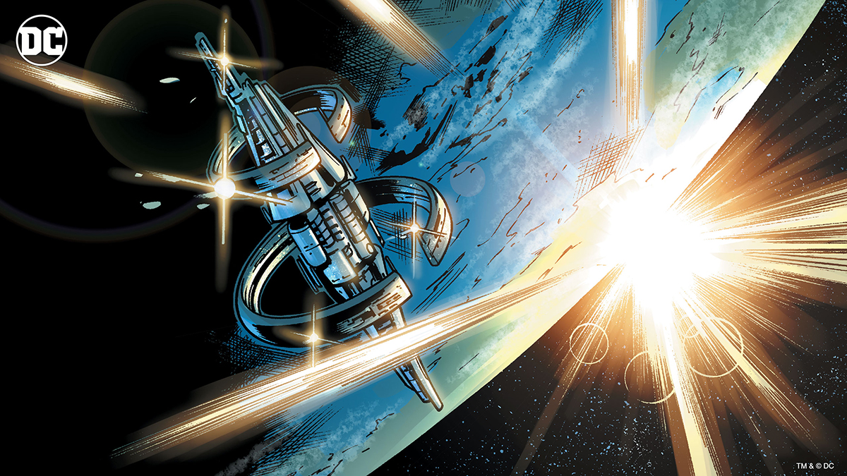 Travel into space of Sector 2814 and beyond. Photo: DC Comics