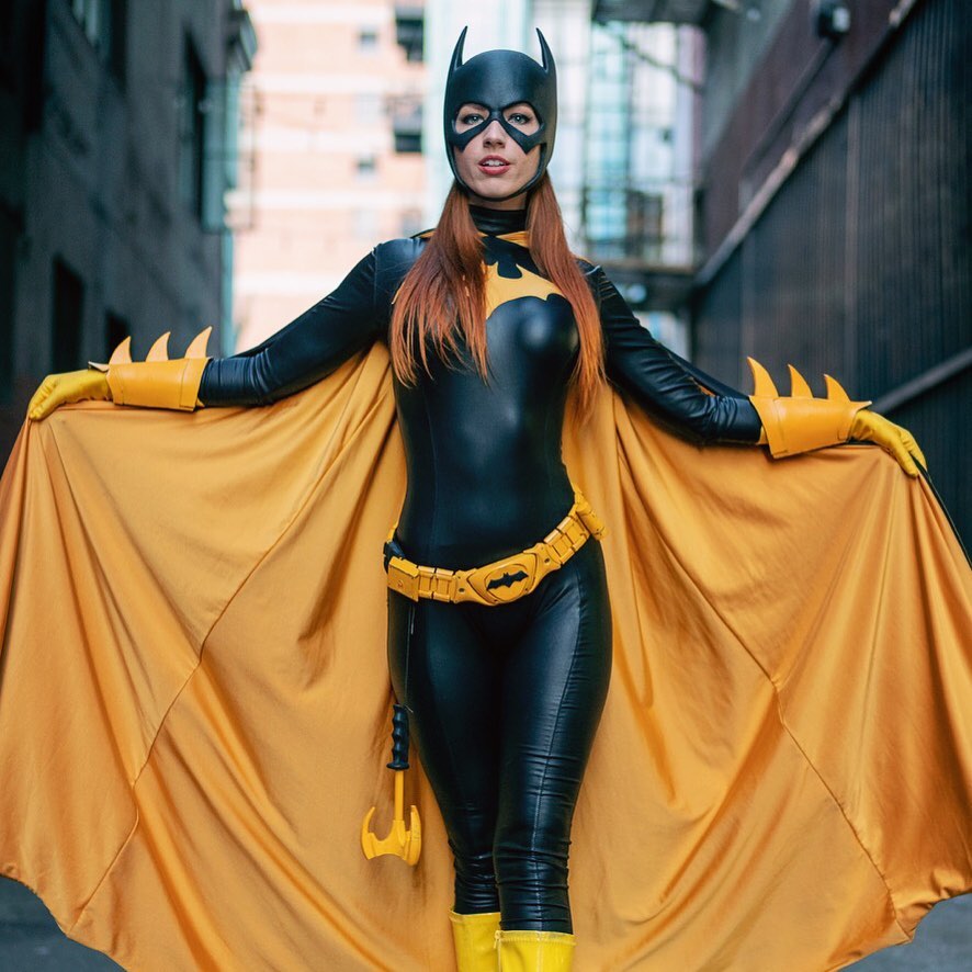 Amanda Lynne as Batgirl. Photo: Johnny Porsche, modelandmuse.com