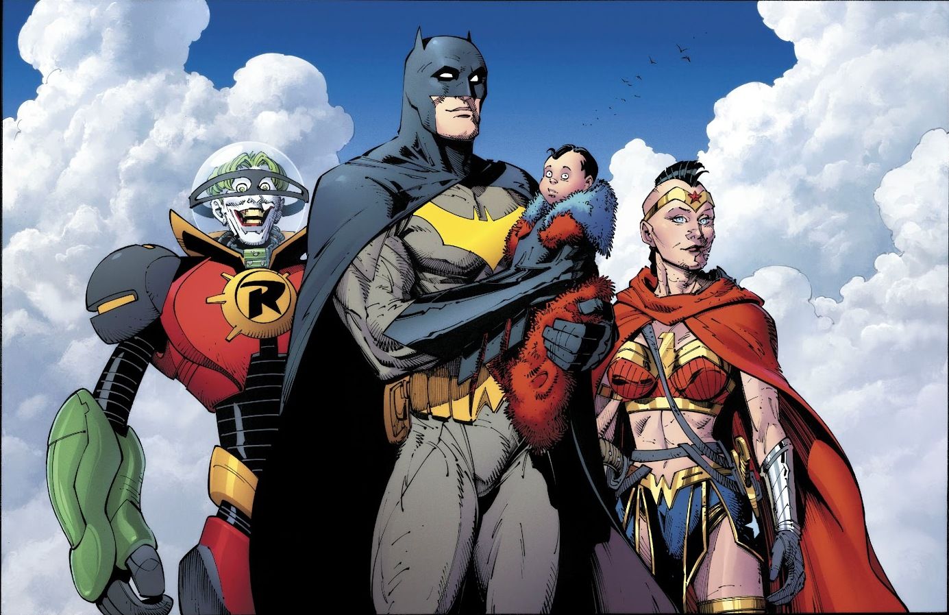 In this happy ending, we get to see a new Justice League come together. Photo: DC Comics