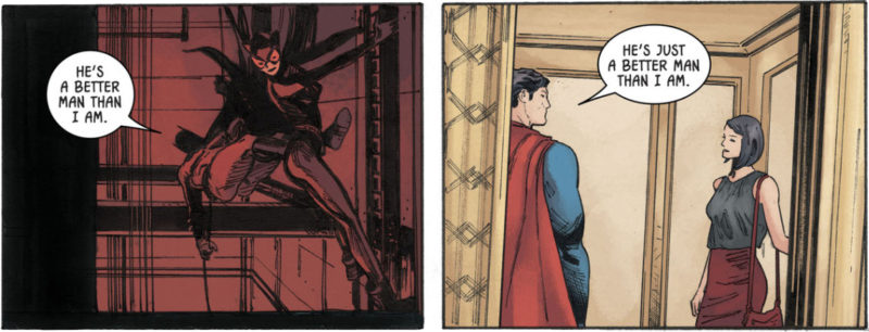 "He's a better man than I am." Photo: DC Comics