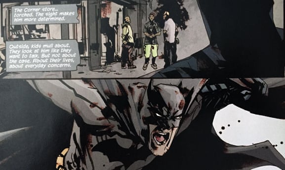 But on the journey to becoming that symbol of inspiration, Batman has to come to terms with the shortcomings of his initial beliefs in how to best save the city and its people, all of its people.