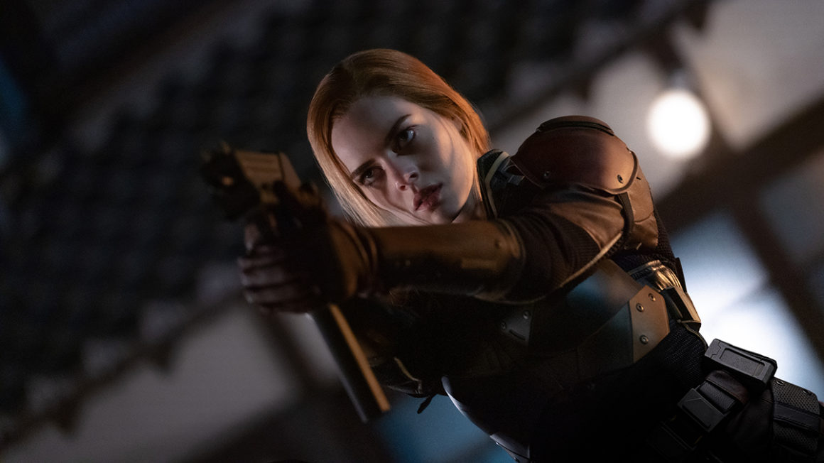 Samara Weaving plays Scarlett in Snake Eyes: G.I. Joe Origins from Paramount Pictures, Metro-Goldwyn-Mayer Pictures and Skydance.