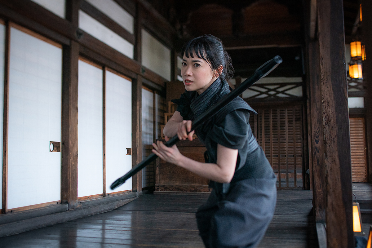 Haruka Abe plays Akiko in Snake Eyes: G.I. Joe Origins from Paramount Pictures, Metro-Goldwyn-Mayer Pictures and Skydance.